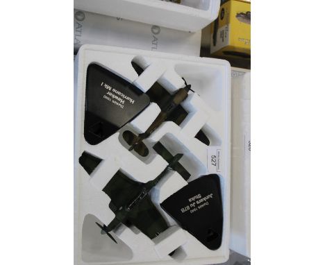 A boxed as new Atlas die-cast WW2 model set 