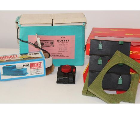 A selection of model railway related items 