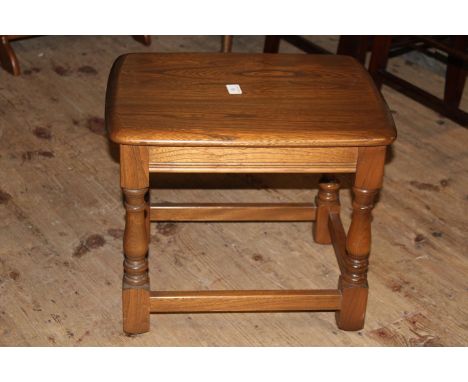 A small Ercol side table 46cm x 37cmCollection Only 