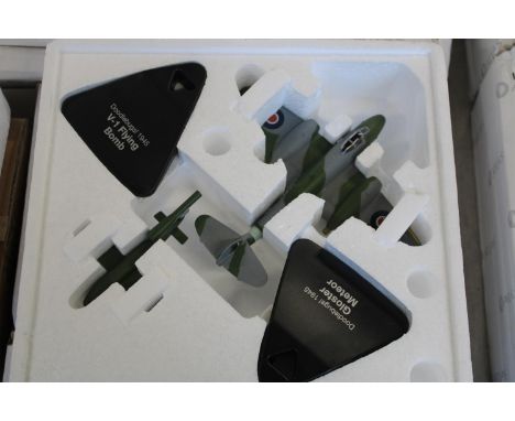 A boxed as new Atlas die-cast WW2 model set 