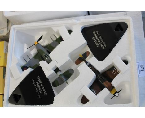 A boxed as new Atlas die-cast WW2 model set 