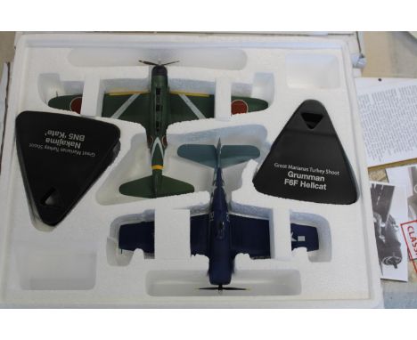 A boxed as new Atlas die-cast WW2 model set 