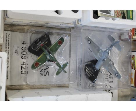 A boxed as new Atlas die-cast WW2 model set 