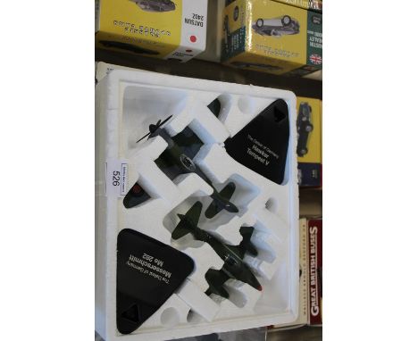 A boxed as new Atlas die-cast WW2 model set 