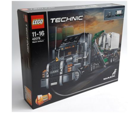 Lego #42078 Technic - Mack Anthem, within Excellent sealed box (some light creases and scuffs on the box).
