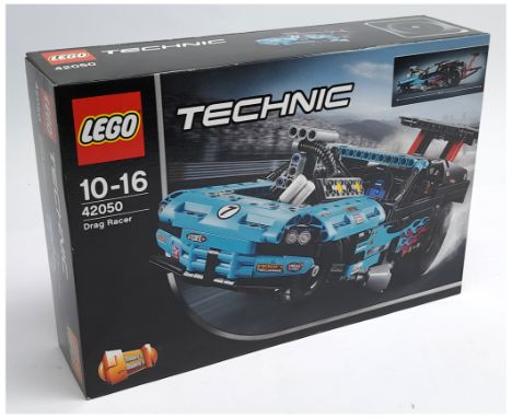 Lego #42050 Technic - Drag Racer, within Excellent sealed packaging (some light scratches and scuffs).