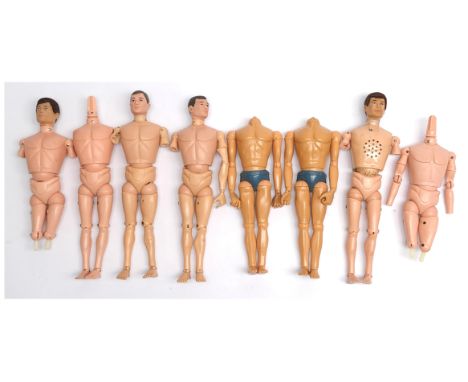 Palitoy Action Man Vintage, an unboxed group of Figures / Undressed - all are missing heads and/or limbs - conditions are gen