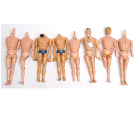 Palitoy Action Man Vintage, an unboxed group of Figures / Undressed - all are missing heads and/or limbs - conditions are gen