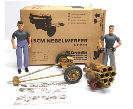 DiD [Dragon in Dreams] Corporation [USA],&nbsp; 1/6th Scale 15cm German Nebelwerfer (fog launcher) - 3 colour camouflage - as
