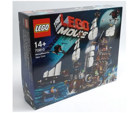 Lego #70810 The Lego Movie - Metalbeard's Sea Cow, within Excellent sealed packaging (some light creases, scuffs and scratche