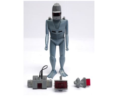 Palitoy Vintage Action Man ROM, the Space Knight with energised rocket pack, translator, plus other accessories, generally Go