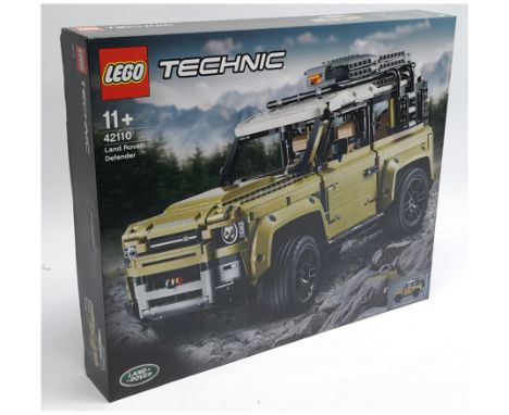 Lego #42110 Technic - Land Rover Defender, within Excellent Plus sealed box (some light creases and scuffs on the box).