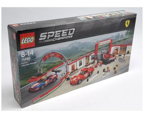 Lego #75889 Speed Champions - Ferrari Ultimate Garage, within Excellent sealed packaging (some light creases, scratches and s