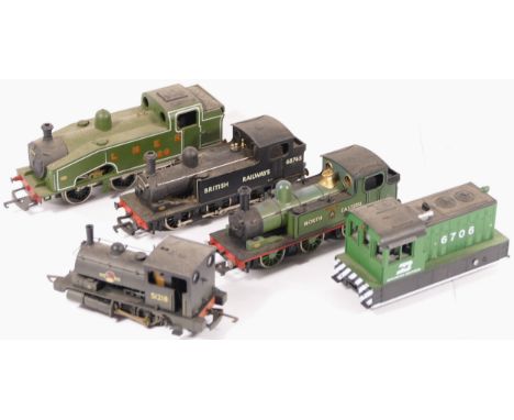 Hornby, Lima &amp; Mainline, OO gauge, a collection of 5x locomotives to include LNER 8920, BR 68745, North Eastern, 51218 &a