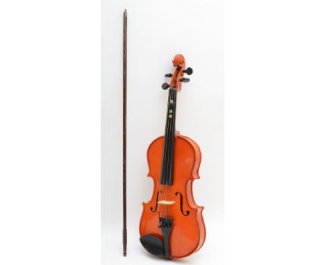 An Antoni violin, model: AXL32, cased with bow. 