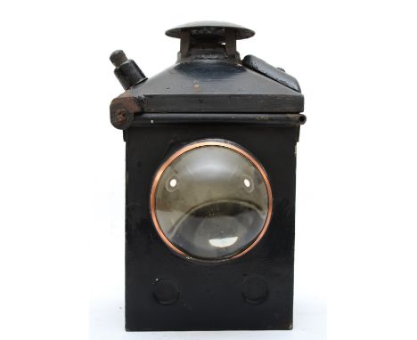 A B.R(M) lamp-case, complete with internal B.R(M) lamp and burner.