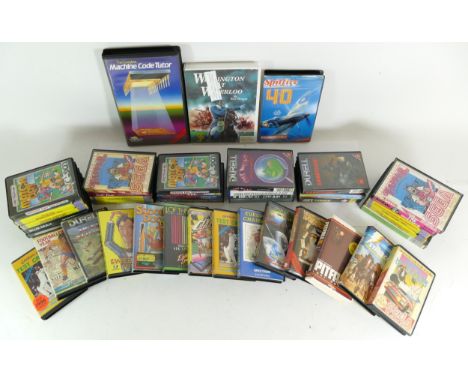 A collection of forty Spectrum console cassette games, all boxed.See attached picture of individual title details, 20x differ