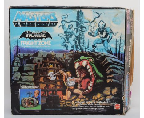 A Masters Of The Universe playset, The Evil Horde Fright Zone, by Mattel, in original box 