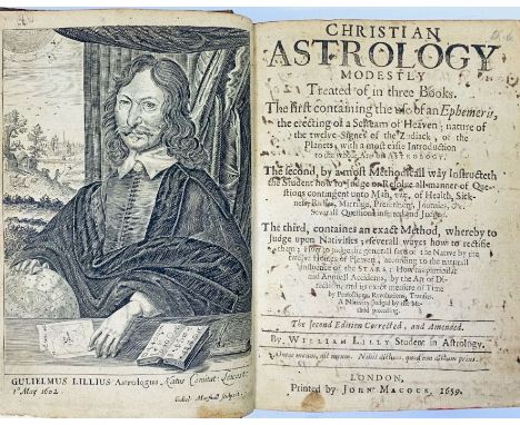 Lilly, William. Christian Astrology, second edition, London: John Macock, 1659. Considered to be one of the most important wo
