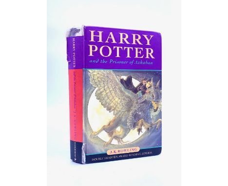 Rowling, J. K. Harry Potter and the Prisoner of Azkaban, signed by the author on Bloomsbury bookplate on front free endpaper,