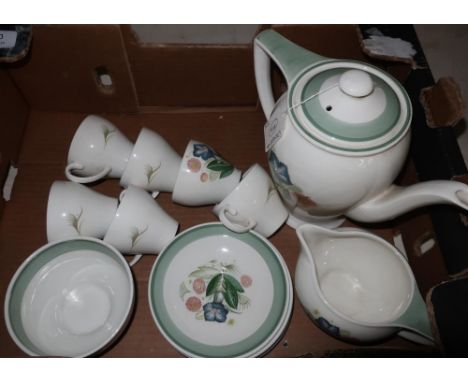 Six piece Susie Cooper tea service 