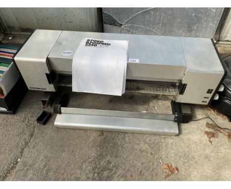 AN ILFORD ILFOSPEED 5250 DRYER