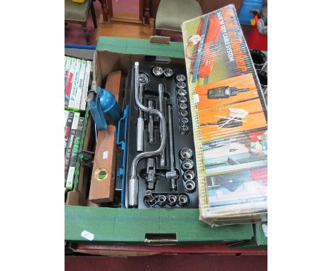 Tools; socket set, drill, etc:- One Box.
