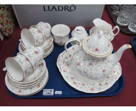 Paragon 'First Choice' Pattern Tea Service, including teapot:- One Tray.