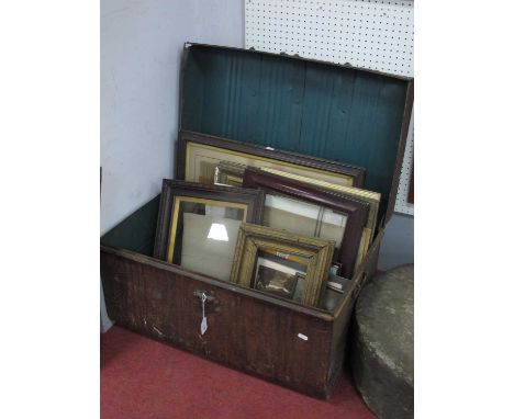 Quantity of Prints, in travelling tin trunk.