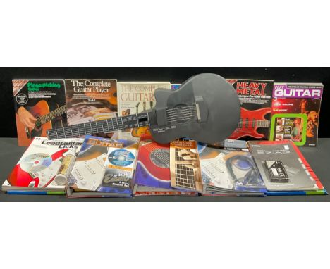 Musical Instruments - a Yamaha EZ-AG digital electronic guitar, with instruction manual; song books and chord books (2)
