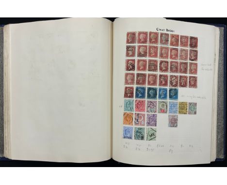 Old Capability stamp album A-Z World &amp; British Empire A -Z an unpicked collection