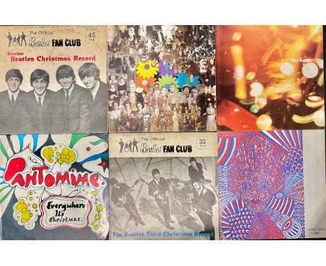 Vinyl Records – 7” singles including The Beatles – Christmas Time (Is Here Again) (The Beatles Fifth Christmas Record) – 7", 