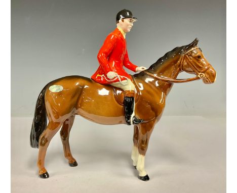 A Beswick equestrian model, Huntsman, model number 1501, modelled by Arthur Gredington, 21cm high overall