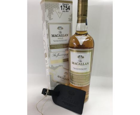 A boxed Macallan Gold Scotch whisky