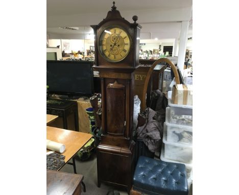 A Scottish 8 day longcase clock by R Robertson of Perth.