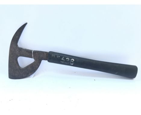 A WWII British Lancaster Bomber Escape Axe. Found Holland.