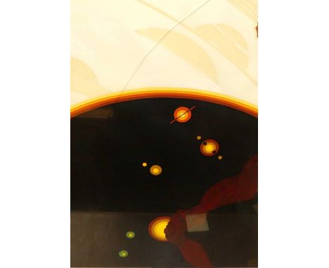 Lech Piesowocki (b.1925) - 'Coperunicorn Roundabout', artist proof lithograph, signed and titled to the margin, 77 x 55cm