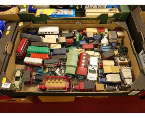 One tray of various Matchbox MOY and Lledo Days Gone diecast vehicles