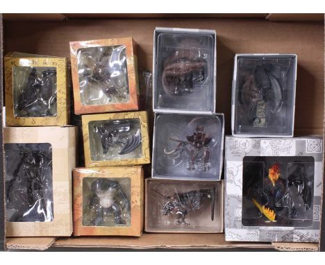 Collection of 10 various Lord of the Rings Eaglemoss limited edition figures, to include Treebeard, Balrog and others