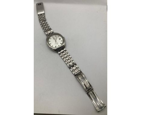 Gents Tissot automatic stainless steel wristwatch, appears to be working but not guaranteed marked to face Tissot Swiss made,