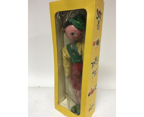 A Pelham Puppet The Tyrolean boy boxed.