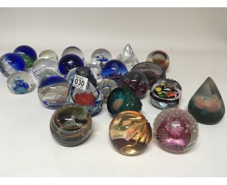 A good collection of Caithness limited edition paperweights and others no obvious damage. (a lot)