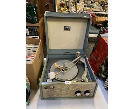 A 'DANSETTE SENATOR' RECORD PLAYER 