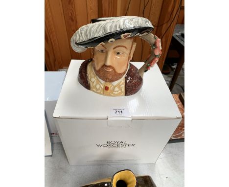 A ROYAL WORCESTER HENRY VIII CHARACTER JUG 