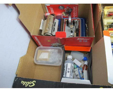 A Wilesco Ref D16 Live Steam Engine/pant, very good unused boxed condition, with instructions, accessories, etc.