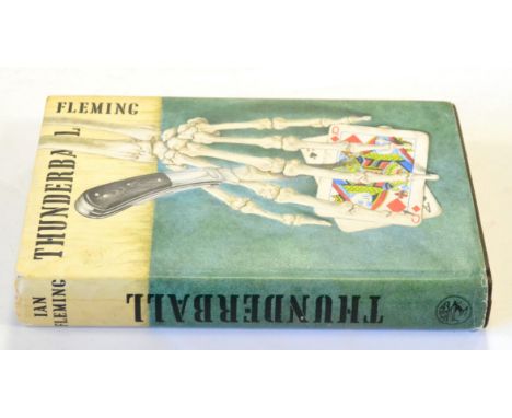 Fleming (Ian) Thunderball, 1961, London, Cape, 8vo. first edition with dust jacket. Corners a little bumped, d.j. not price-c