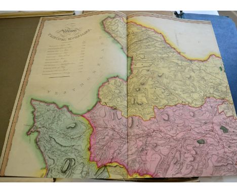 Greenwood (Christopher)   Map of the County of York… by Order of The Honourable Board of Ordnance… Surveyed in the Years 1815