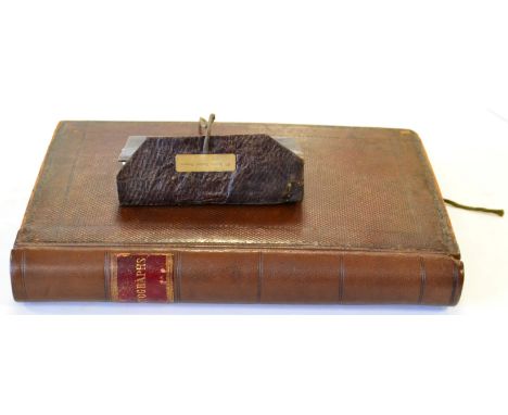 IMPORTANT VICTORIAN AUTOGRAPH ALBUM [Bennett Family (Compiled by)] Small folio album (320 x 205mm) of approx. 200 Autograph L