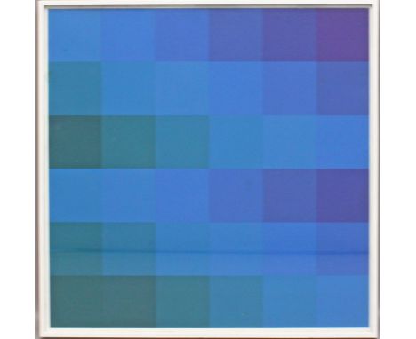 Lohse, Richard Paul (1902 Zürich 1988) "Modulare Ordnungen", so auf rückseitigem Etikett der Galerie Hans Mayer, Düsseldor be