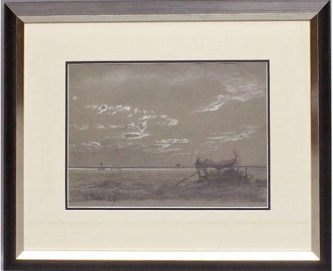 Bachmann, Alfred (1863 Dirschau - Ambach 1956) Küste "St. Peter", so li. u. betitelt, dat. (19)29 und re. u. sign. sowie bez.